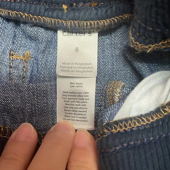 Carter’s kids jean (size: 6) - Picture 2 of 3